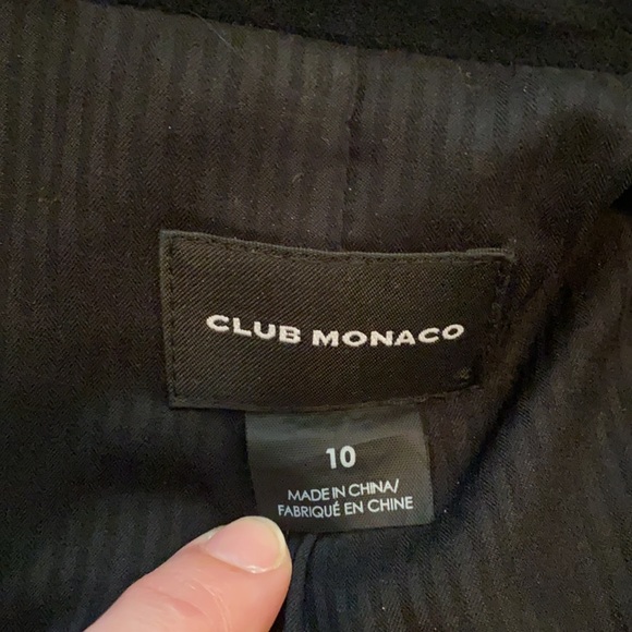 Club Monaco Double Breasted coat - Picture 6 of 7